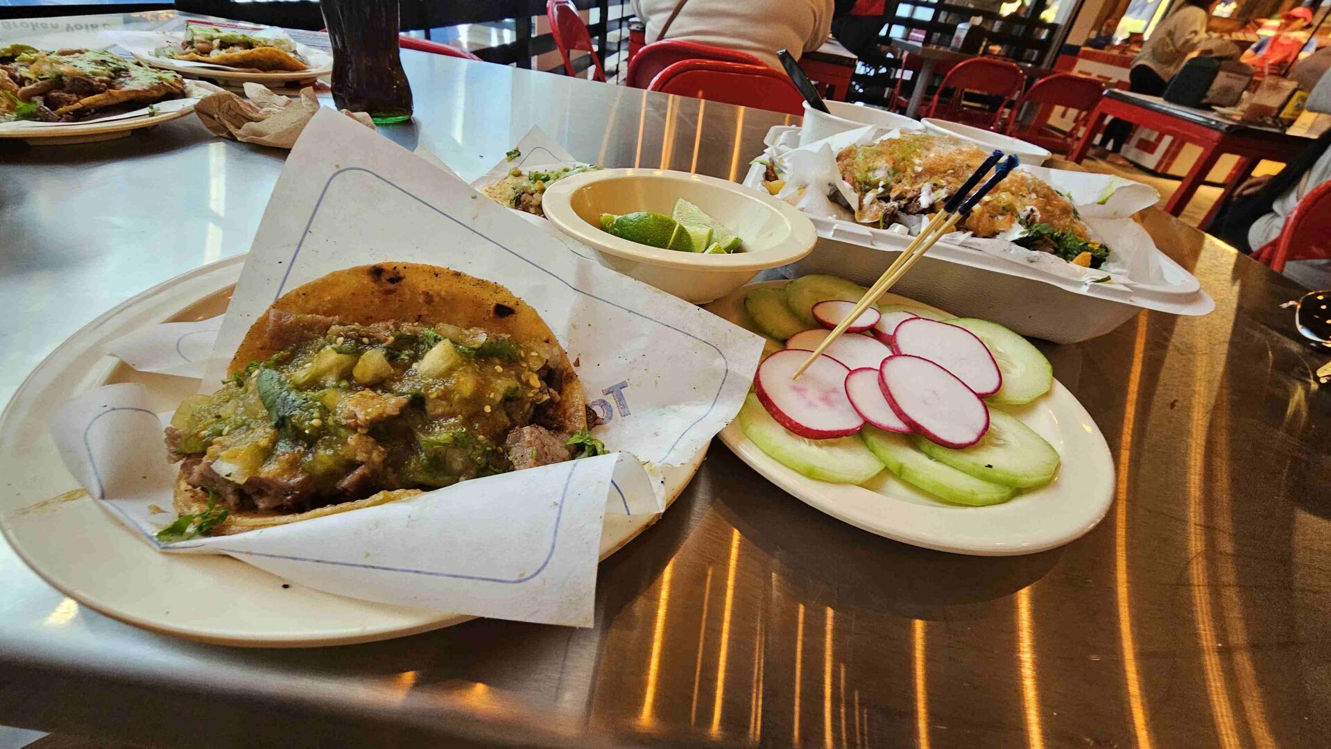 Taco El Franc Plate